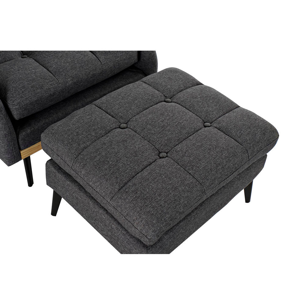Sofá Cama DKD Home Decor Gris