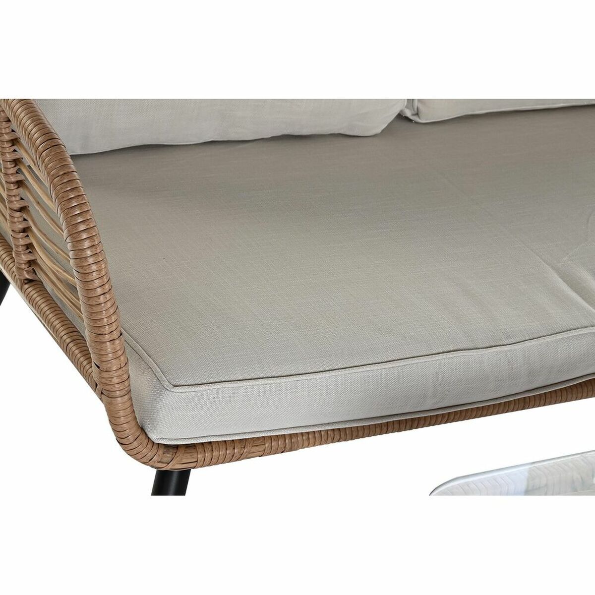Nelumia | Set de Mesa con 3 Sillones DKD Home Decor