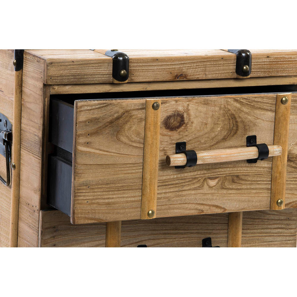 Mesita de Noche DKD Home Decor Estilo Loft