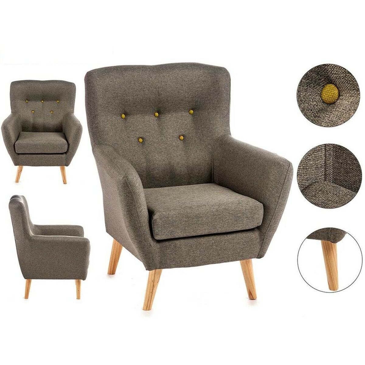 NELUMIA | Butaca Haarlem de Diseño Retro