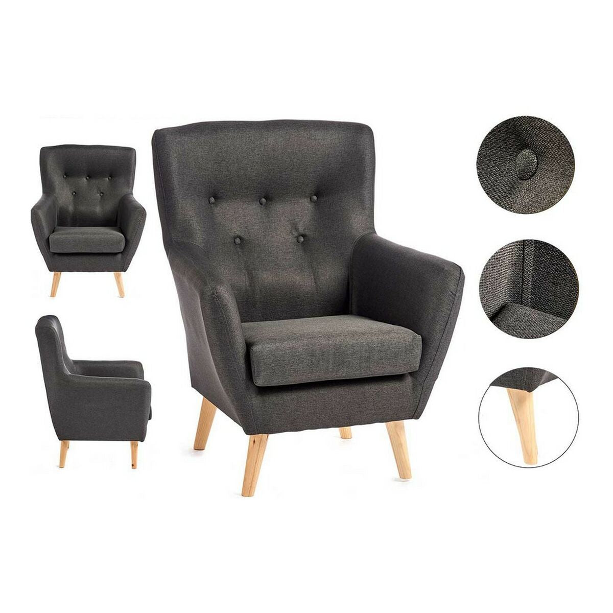 NELUMIA | Butaca Haarlem de Diseño Retro