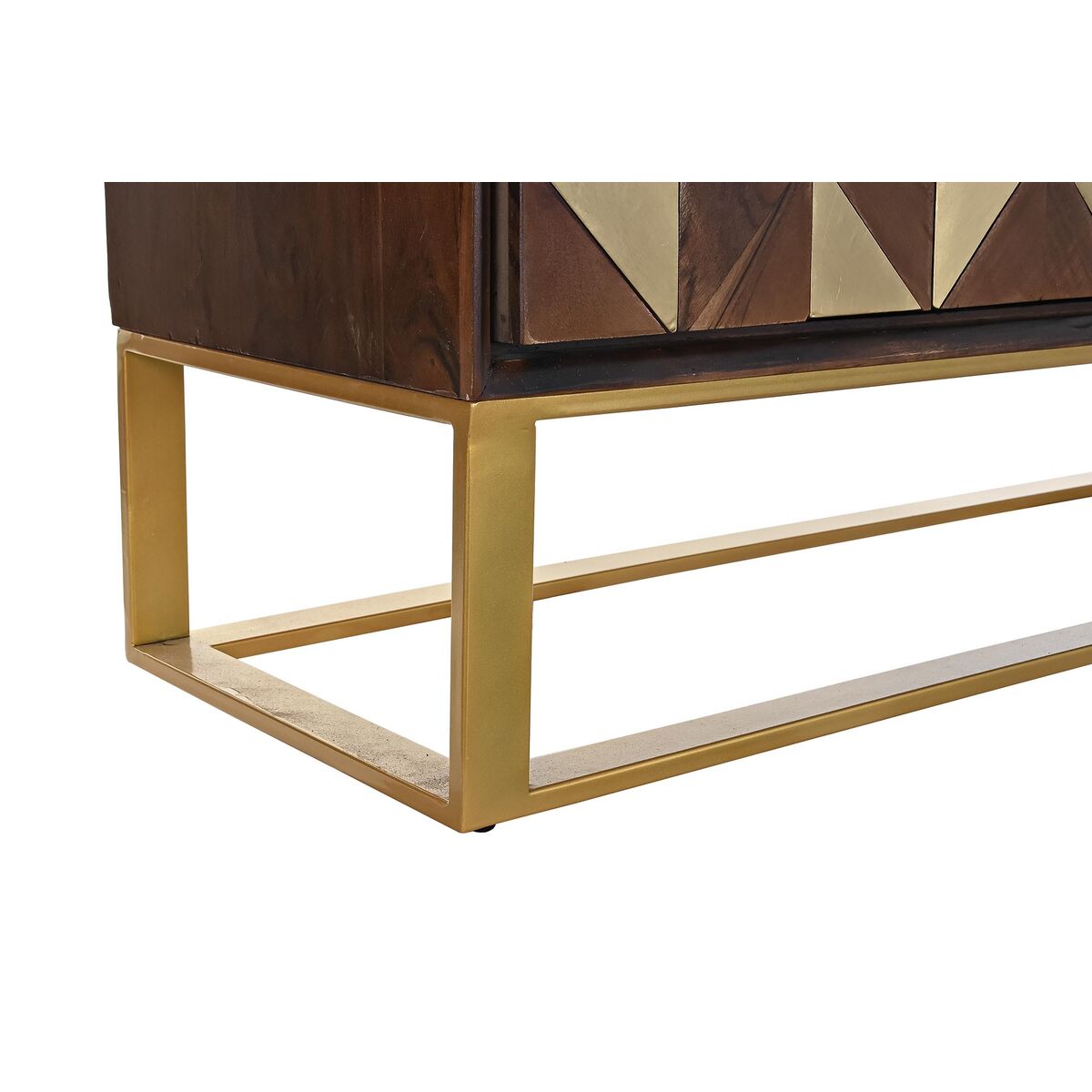 Aparador en Metal y Madera de Mango 142 x 35 x 72 cm