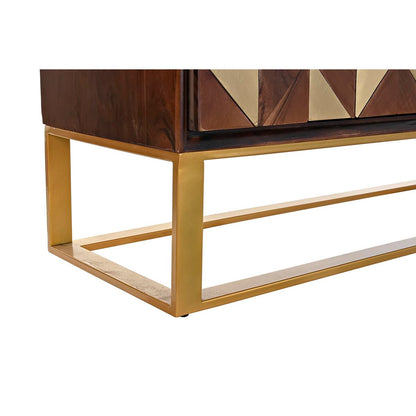 Aparador en Metal y Madera de Mango 142 x 35 x 72 cm