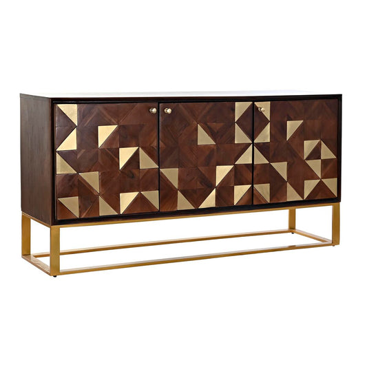 Aparador en Metal y Madera de Mango 142 x 35 x 72 cm