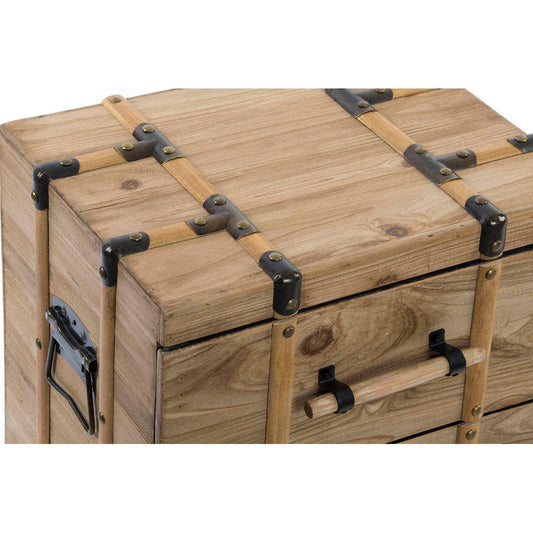 Mesita de Noche DKD Home Decor Estilo Loft 