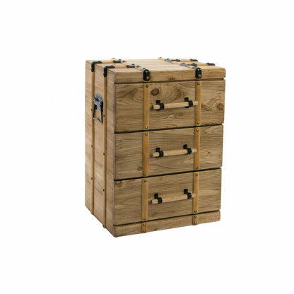 Mesita de Noche DKD Home Decor Estilo Loft 