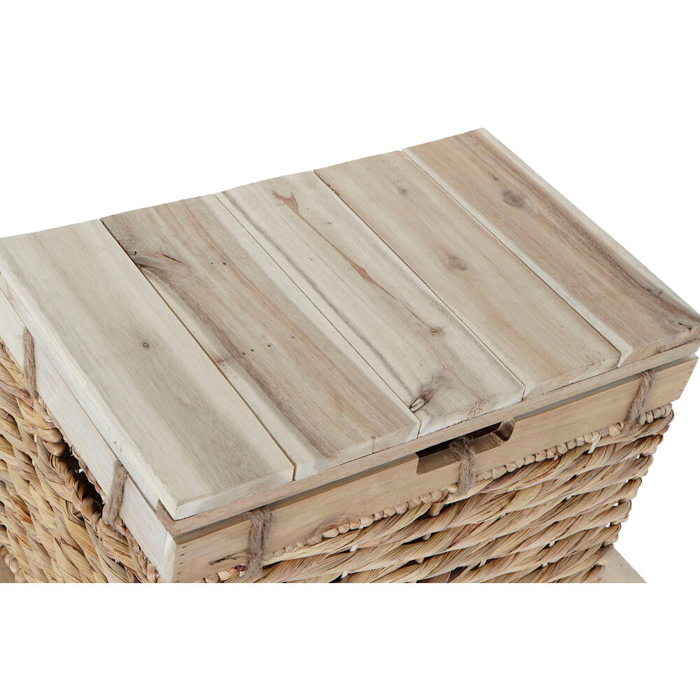 Caja Decorativa DKD Home Decor Boho - Almacenamiento con Estilo Natural