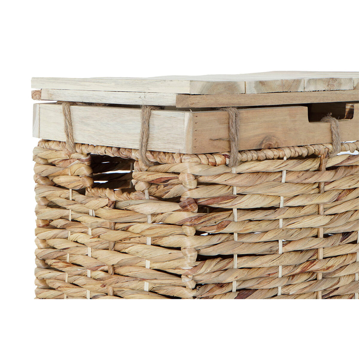 Caja Decorativa DKD Home Decor Boho - Almacenamiento con Estilo Natural