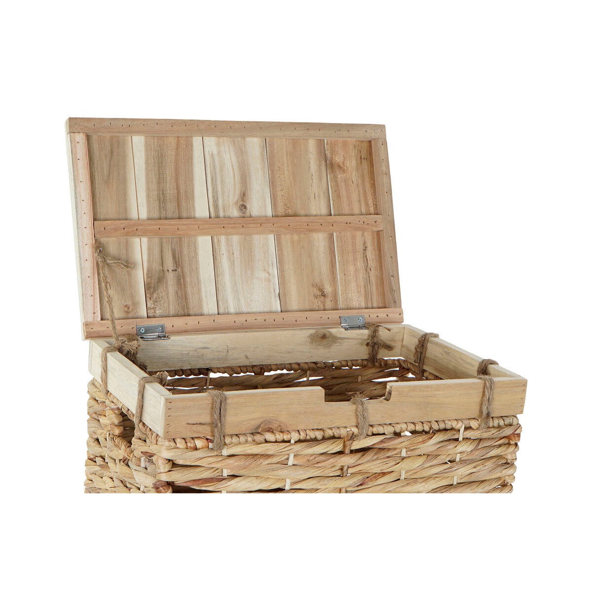 Caja Decorativa DKD Home Decor Boho - Almacenamiento con Estilo Natural