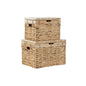 Caja Decorativa DKD Home Decor Boho - Almacenamiento con Estilo Natural