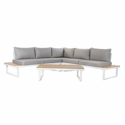 Sofá de Jardín DKD Home Decor Gris