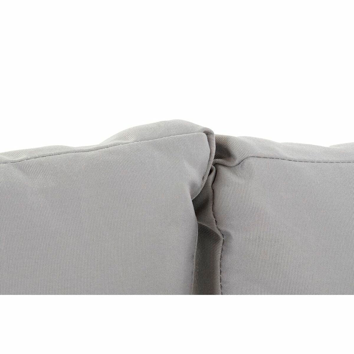 Sofá de Jardín DKD Home Decor Gris