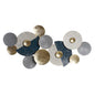 Decoración de Pared DKD Home Decor Azul Dorado