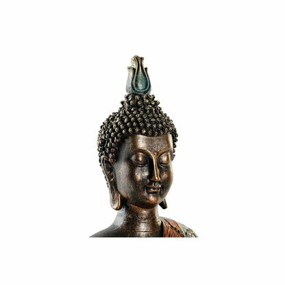 Figura Decorativa Buda DKD Home Decor Turquesa