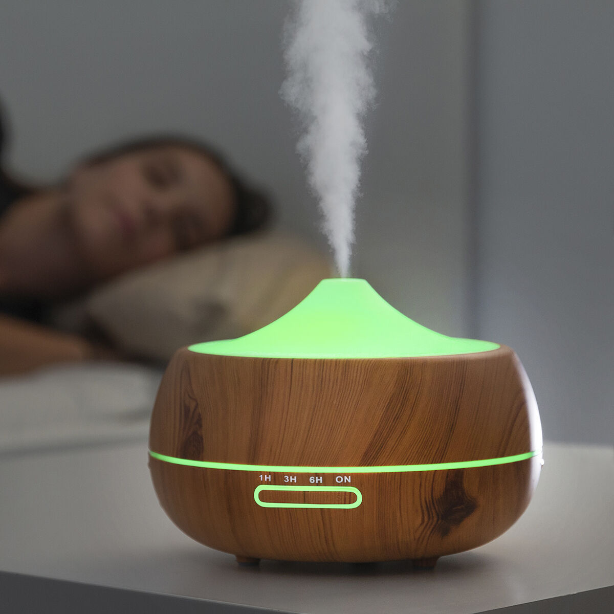 NELUMIA | AromaLuz Humidificador Natural