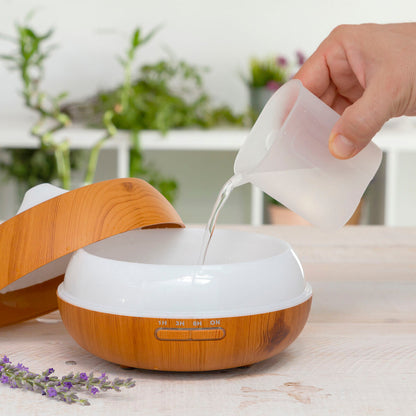 NELUMIA | AromaLuz Humidificador Natural